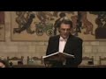 Concerto live, in occasione del 250° anno della morte di GFHandel, dedicato alle cantate italiane composte in occasione del suo viaggio studio in Italia, durante il quale, uno dei periodi di composizione più ispirato, coincise con il suo soggiorno a Viagnanello (VT) quando fu ospite presso la famiglia Ruspoli. Per tal motivo il concerto è stato ambientato in uno dei palazzi nobili di Tarquinia, città sotto l'influenza della nobile casata romana. Il controtenore Mario Bassani, uno dei più ...