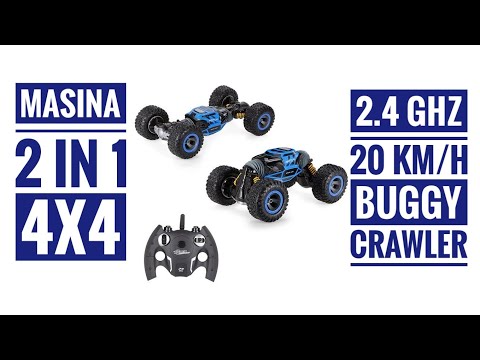 Машинка перевертиш з радіокеруванням для бездоріжжя та вулиці Трюковий всюдихід на пульті керування 20 км/год. - фото 5 - id-p1855492940