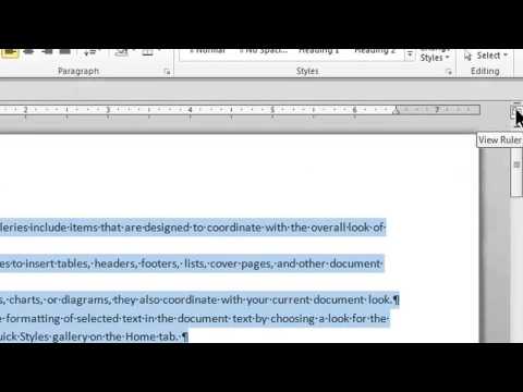how to eliminate spaces in word