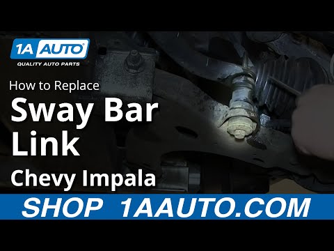 How To Install Replace Stabilizer Sway Bar Link 2006-12 Chevy Impala