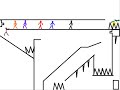 death maze  stick figure 
