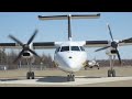 Air Creebec's Dash 8 starts up and takes off out of CYFA Fort Albany. Watch in high definition!