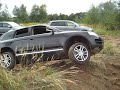 Touareg in offroad action