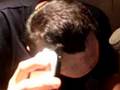 Randy shaves his head right down to the bone!