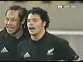 rugby New Zealand All Blacks v Figi 2002 Doug Howlett try
