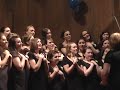 University Singers (UMaine) - I Will Follow Him