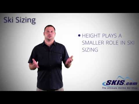 how to measure downhill skis