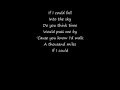 A Thousad Miles with lyrics