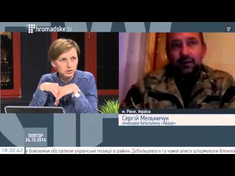 Комбат "Айдара" не смог внятно опровернуть обвинения в мародерстве некоторых солдат (видео)