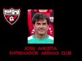 Tercera División. Grupo IV. Entrevista con el míster, Josu Anuzita, tras el Lagun Onak-Arenas.
