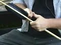 My method of fletching atlatl darts with no glue.