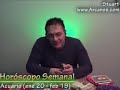 Horoscopo Acuario del 2 al 8 de setiembre 2007