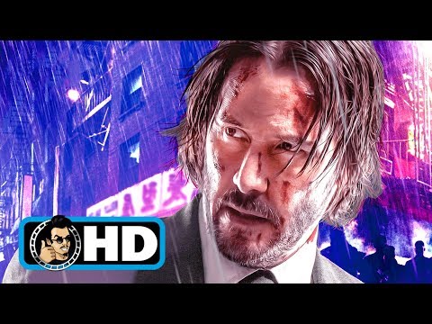 JOHN WICK 3 All Clips, Trailers & B-Roll (2019) Keanu Reeves