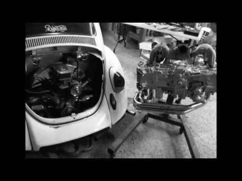 how to fit subaru engine in beetle