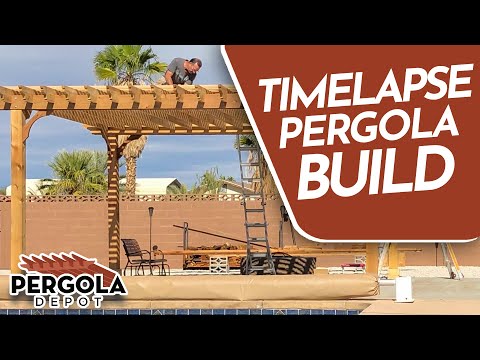 how to build pergola