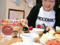 chocolate fondue chocolate fondue