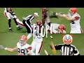 Jerome Simpson of the Cincinnati Bengals fake flops like a