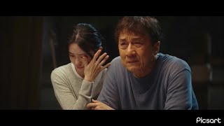 Jackie Chan crying while watching his old stunts w