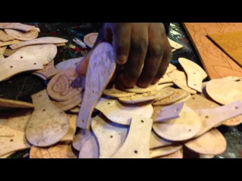how to dye tooled leather