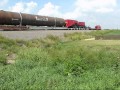 The world's largest rail car, the Schnabel Car: 2090000 lbs. from Mendota to Wyanet, IL. 08/29/10
