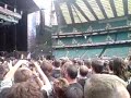 IRON  MAIDEN  july5th  twickenham  2008- Bottle fight