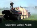 JAGDPANTHER - Firing it's main 88mm Gun.