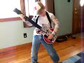 kendall's halloween costume...driver from the eric church band. rock on!