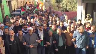 هتافات من مخيم الرشيدية اعتراضا على قرار ترامب