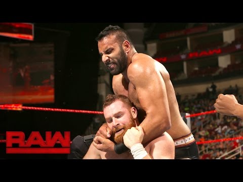 Sami Zayn vs. Jinder Mahal: Raw, 29. August 2016