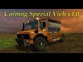 Unimog Spezial Vieh для Farming Simulator 2015 видео 1