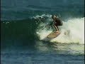 Tyler Warren surfing Malibu