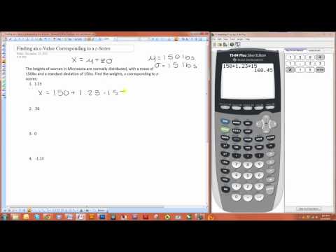 how to turn a z score into a percentage