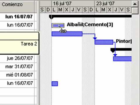Primeros pasos con MS Project