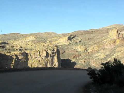 Apache Trail, Tonto National Forest, Arizona Video 1