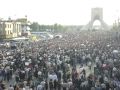 Azadi Square, Tehran راه‌پیمایی اعتراض به نتایج انتخابات