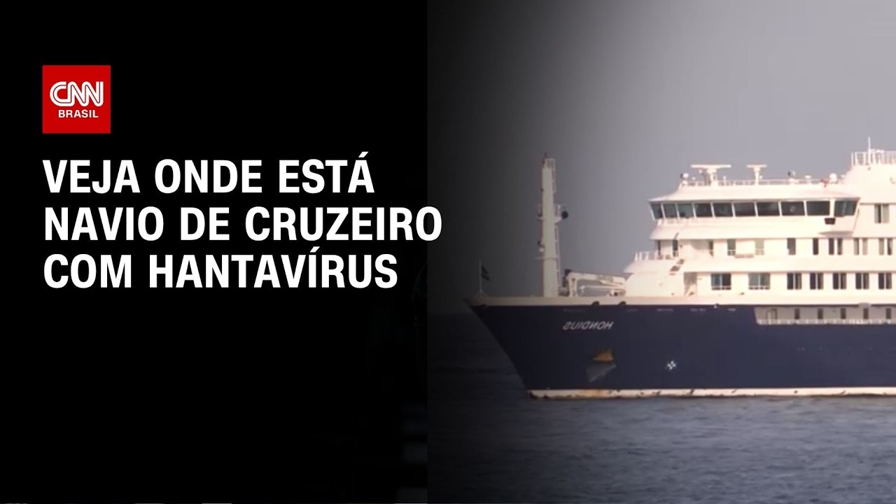 Veja onde está o navio de cruzeiro com o Hantavírus | HORA H