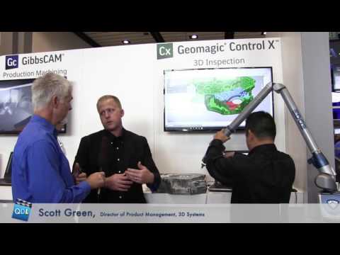 Tech Corner: 3D Systems Geomagic Control X, live from IMTS 2016