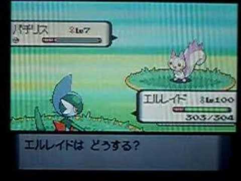【ポケトレ連鎖(1)】色違いパチリス出現[shiny Pachirisu] ポケットモンスター ダイヤモンド パール　pokemon diamond&pearl