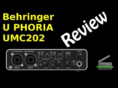 Review - Interface U-Phoria UMC202 Review - Interface U-Phoria UMC202