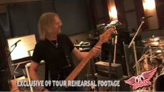 Aerosmith - 2009 Tour - Rehearsal Sneak Peek #3
