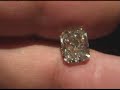 4.03carat Radiant Diamond Amazing Cutting