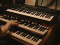 Topsy II - Hammond A100 and Yamaha DX7II