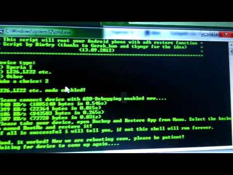 how to root sony xperia u