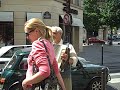 France: A busking accordion player