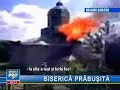 O biserica a ars din temelii