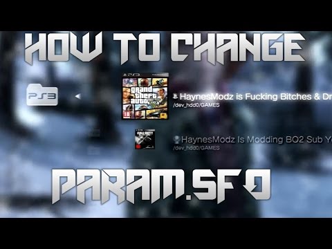 how to patch param.sfo