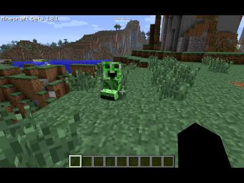 Baby Creepers in Minecraft 