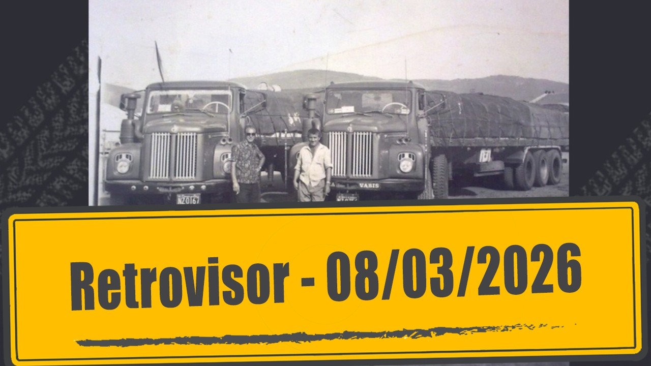 Retrovisor | Jacaré, Volvo N10 e Fordinho anos 40