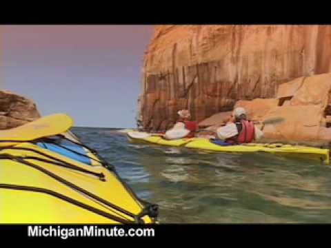 Pictured Rocks Sea Kayaking - Pure Michigan Minute