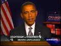 Barak Obama on Countdown w/Keith Olbermann 09-08-08 - Part 1 Barak Obama on Countdown w/Keith Olbermann 09-08-08 - Part 1